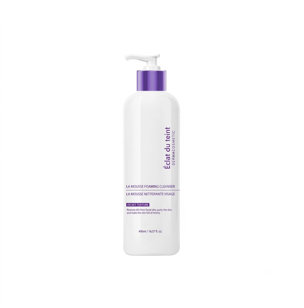 eclat du teint la mousse foming cleanser 490ml