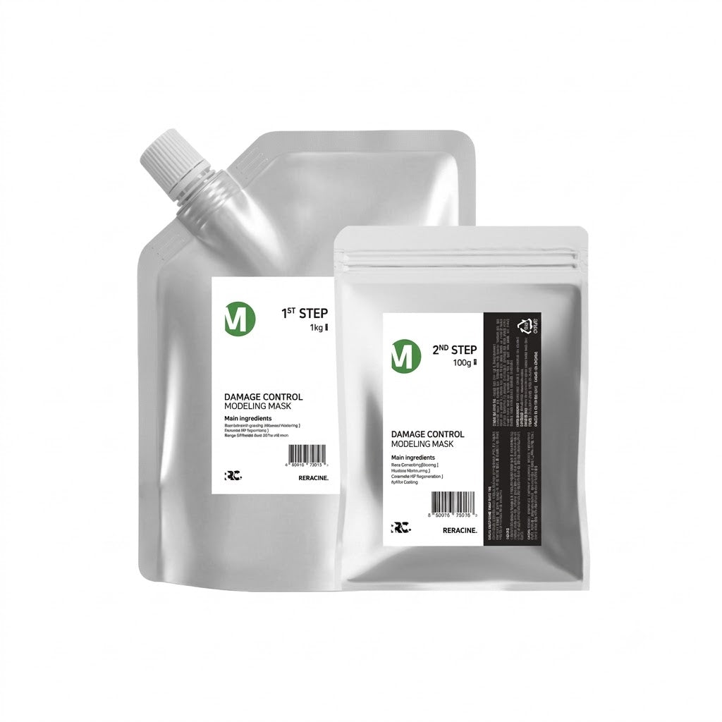 reracine damage control modeling mask Step 1: 1kg ; Step2: 100g