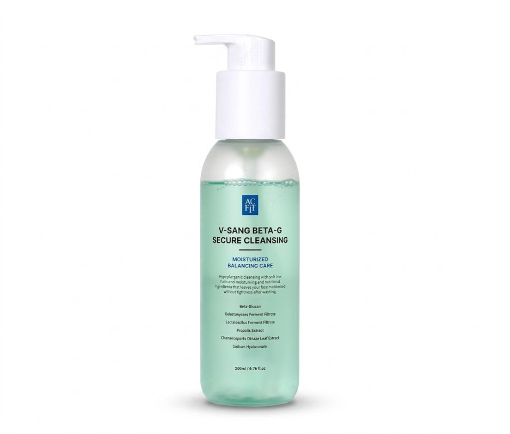 acfit v sang beta g secure cleansing 200ml