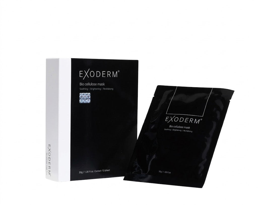 Exoderm biocellulose mask pack 10 sheets 1box