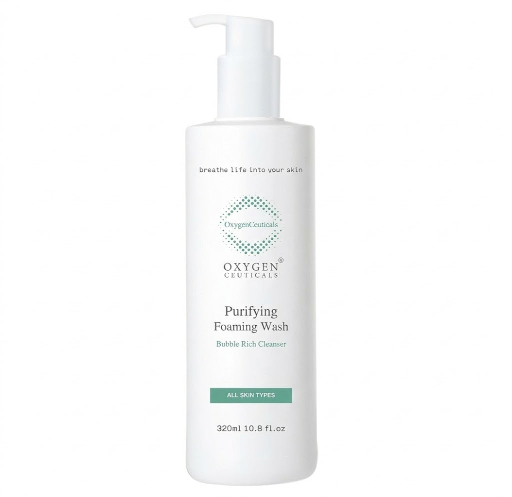 oxygenceuticals purifying foaming wash 320ml