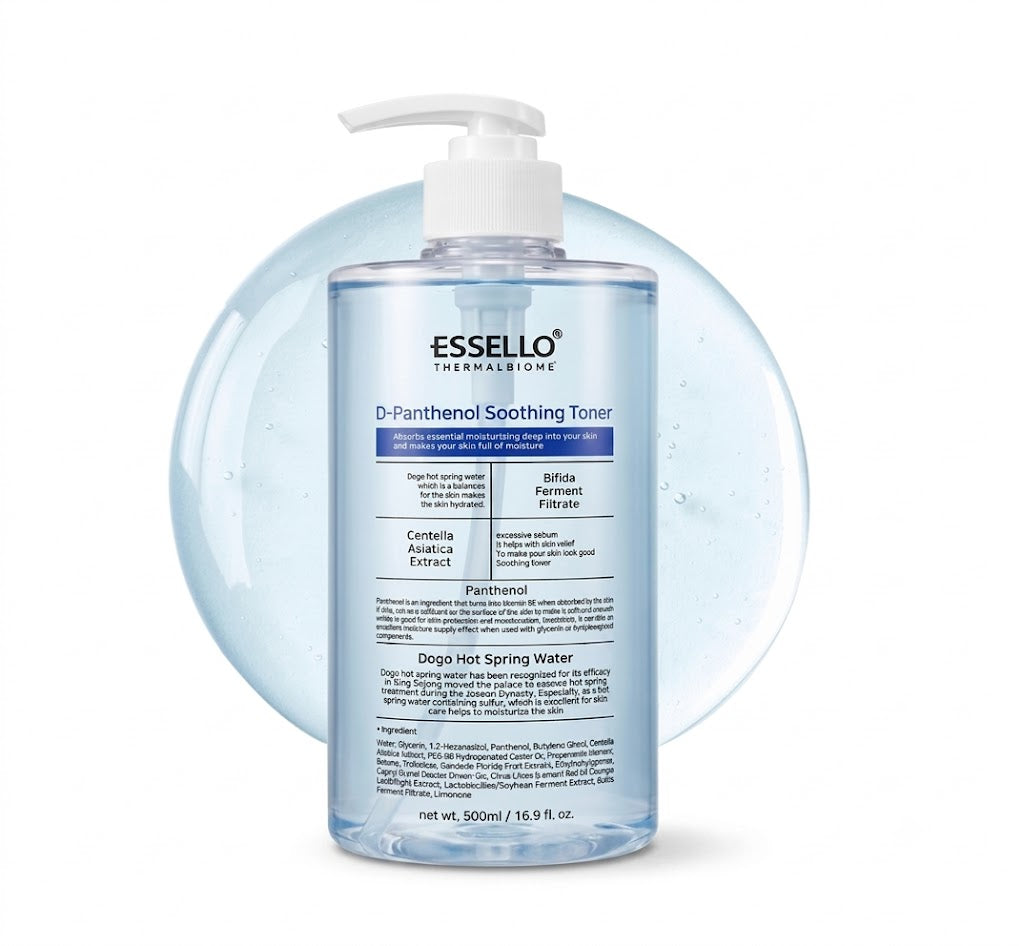essello bnc d panthenol soothing toner 500ml