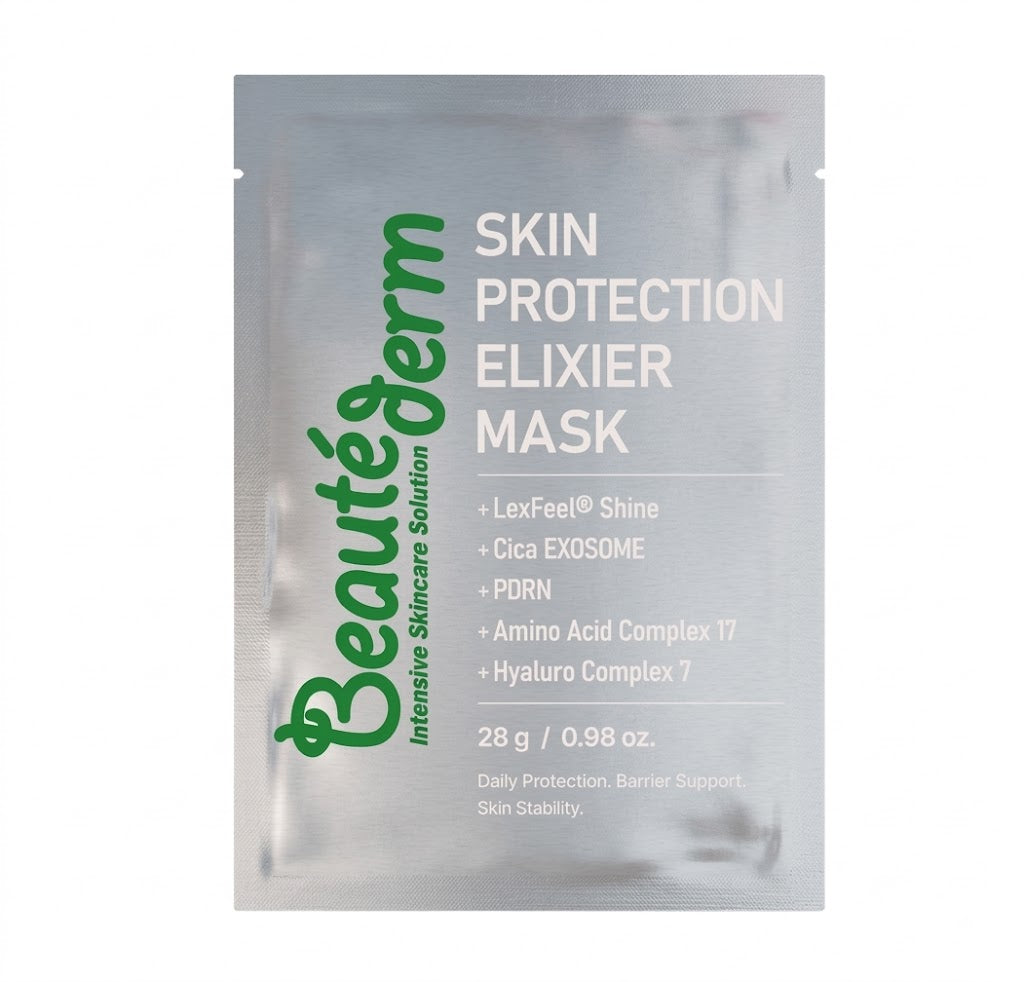 beautederm skin protection elixier mask 1 box 10 sheets