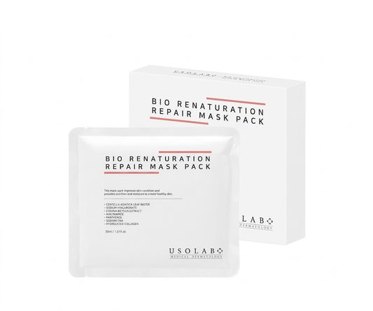 USOLAB Bio Renaturation Repair Mask Pack 10 Sheets 1 Box