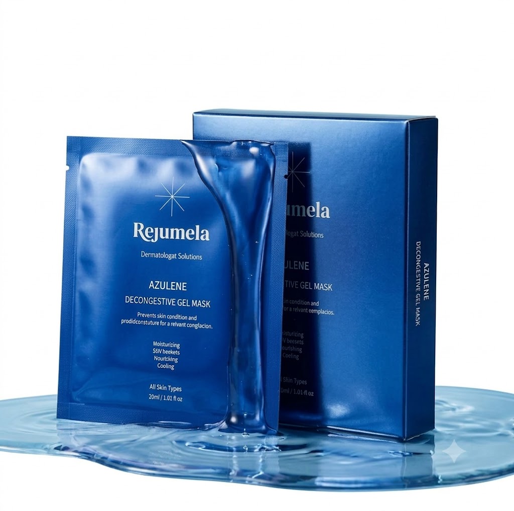 rejumela decongestive gel mask 1 box 5 sheets