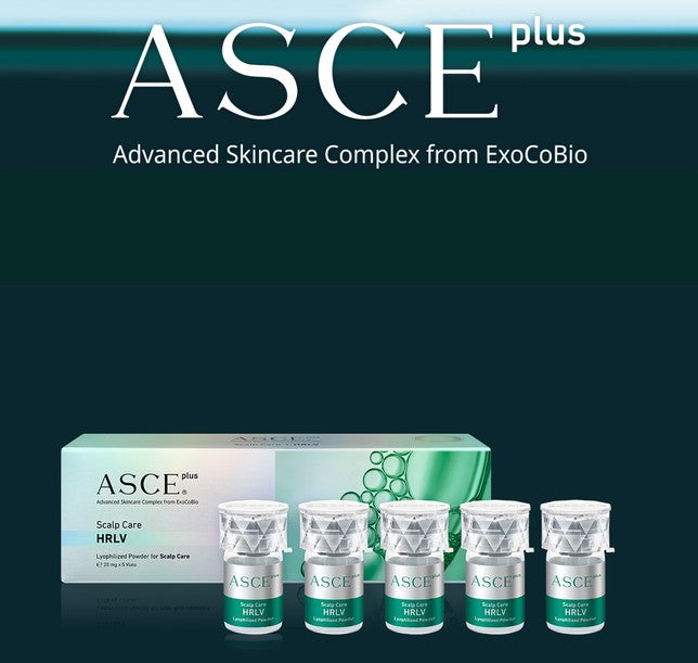 asce+hrlv premium hair solution 1box 5 bottles