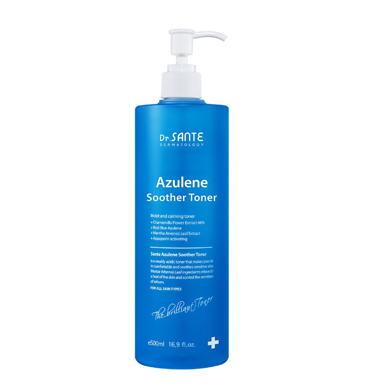 sante azulene soother toner 500ml