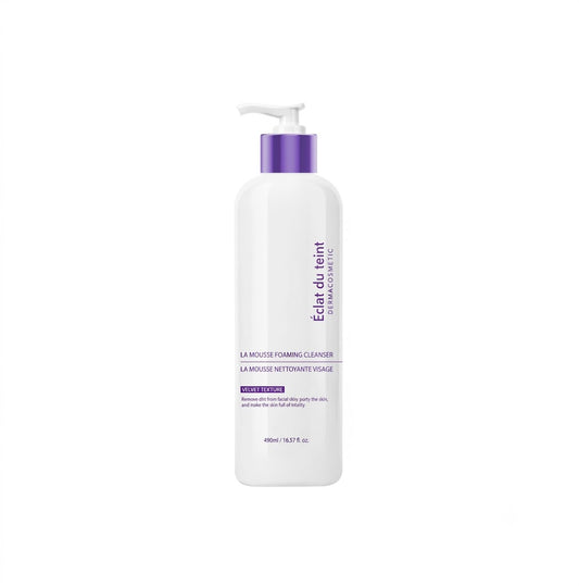 eclat du teint la mousse foming cleanser 490ml
