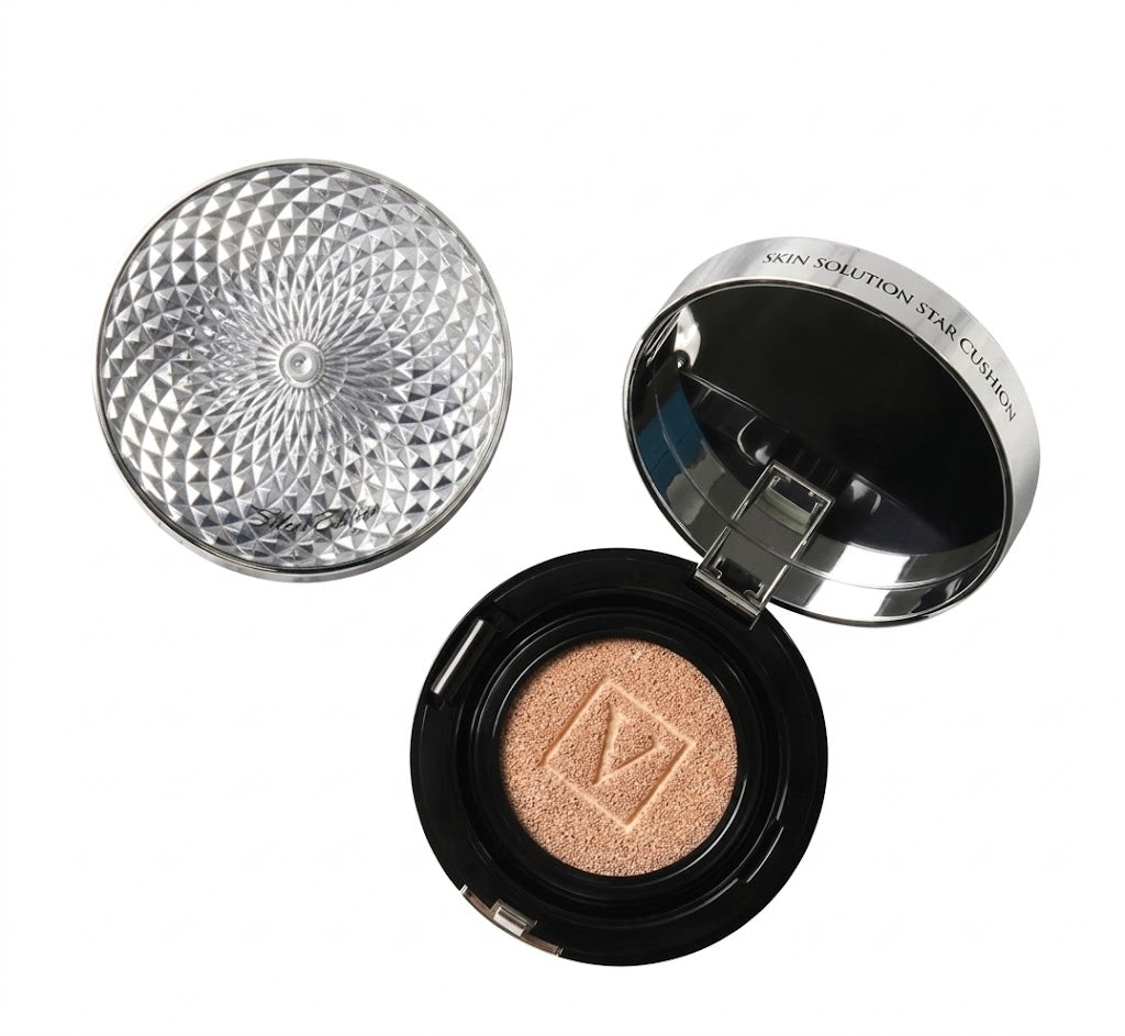 fau skin solution star cushion 15g+15g(refill) silver edition