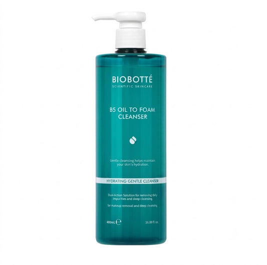 biobotte b5 oil to foam cleanser 480ml