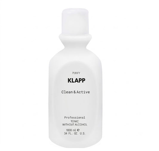 Klapp clean active tonic with alcohol 1000ml