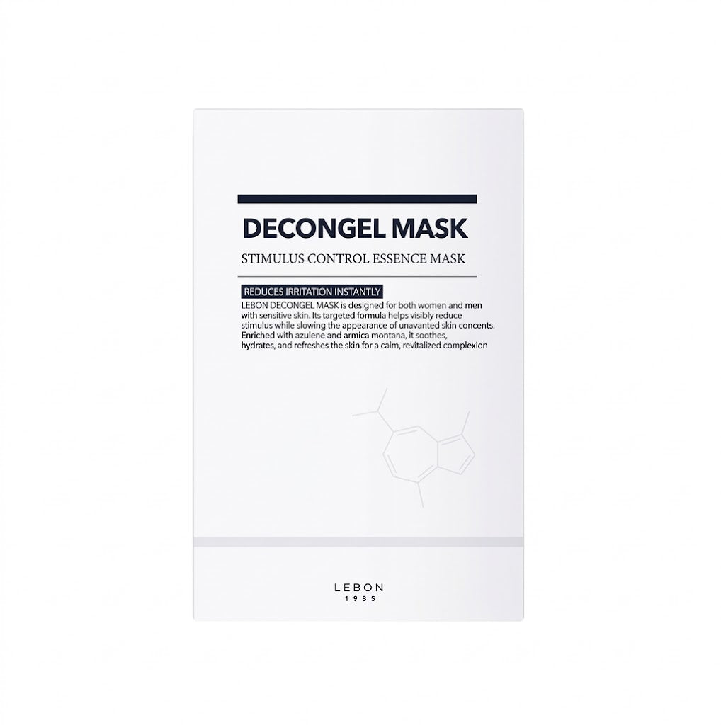 lebon decongel mask pack 1 box 5 sheets