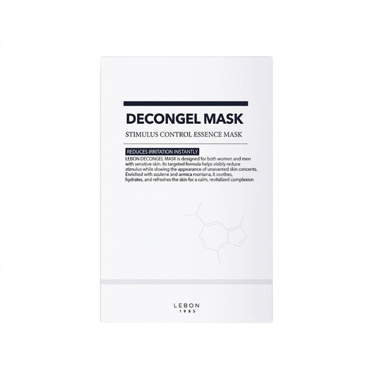 lebon decongel mask pack 1 box 5 sheets