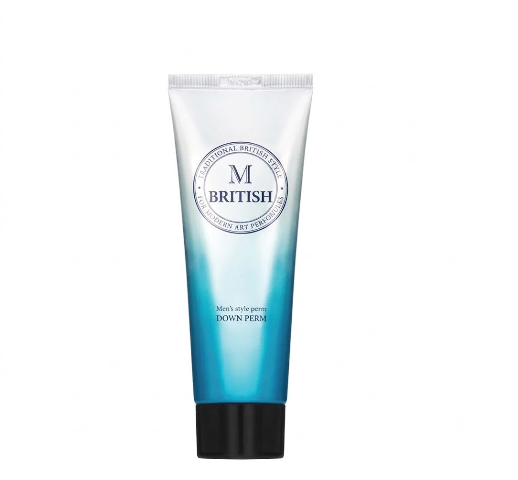 British M Mens Style Down Perm 200g